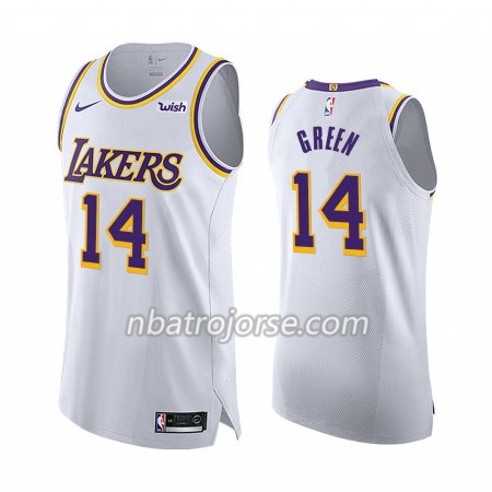 Män Los Angeles Lakers Tröja Danny Green 14 2019-20 Nike Association Edition Swingman